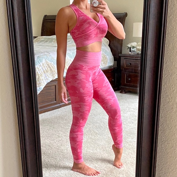 Pants - LAST SET! NEW Pink Camo Seamless Set (DUPES)